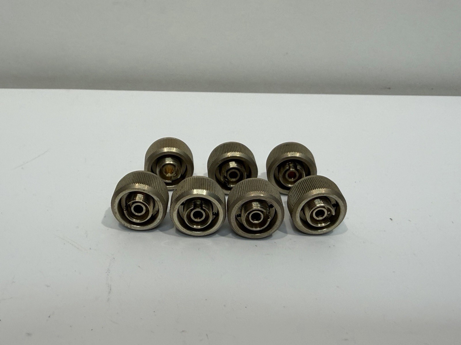 Agilent HP 81000FI  Fiber Connector Port Adapter FC/PC . Lot Of 7