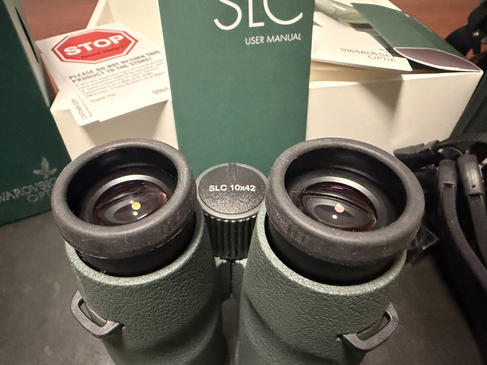 Swarovski SLC 10x42 HD Binoculars Field Bag Pro - Excellent Condition