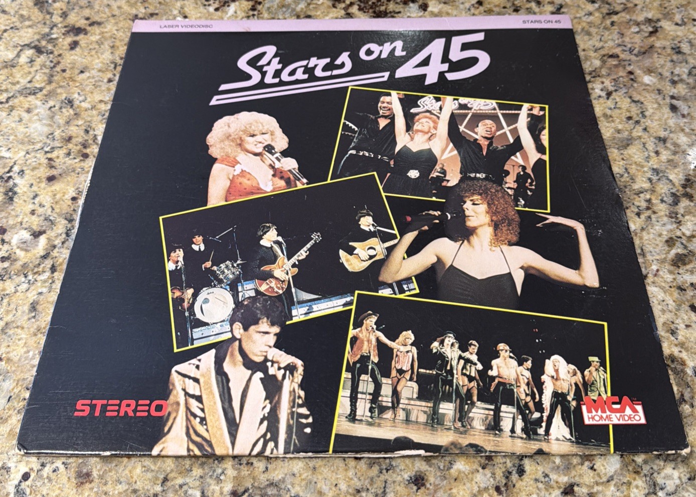 STARS ON 45 Laserdisc MUSIC RARE DIRECTED BY KEN EHRLICH