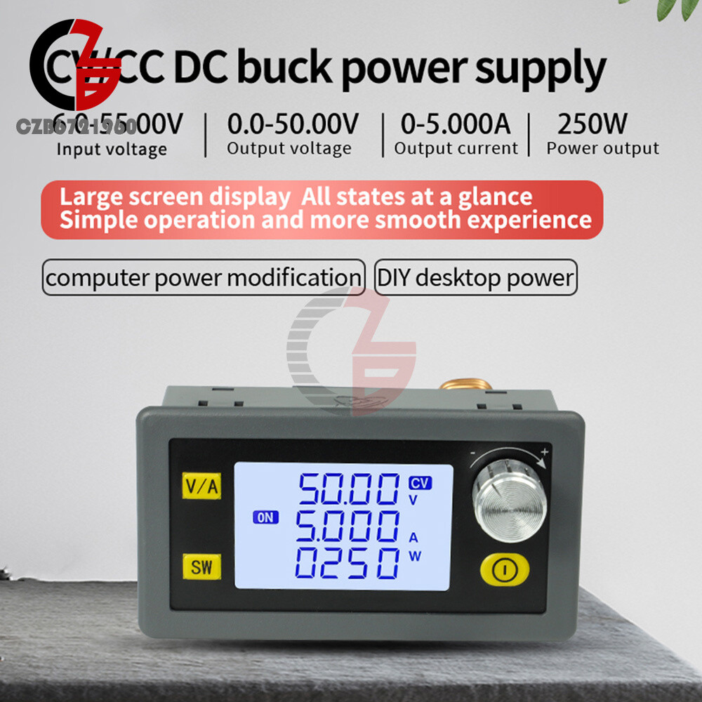 CNC Adjustable DC Voltage Regulator Constant Voltage Current Repair Buck Module