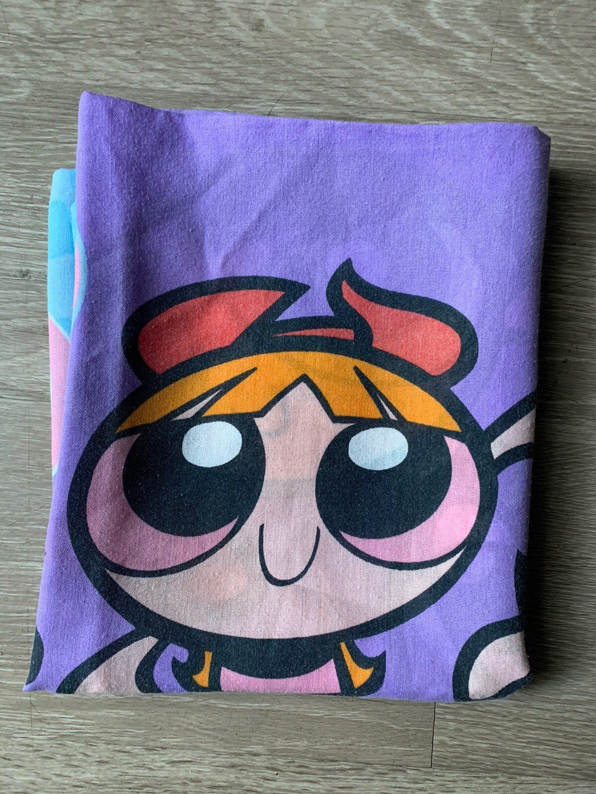 Power Puff Girls Pillow Case Standard Size Double Sided Dan River 2000