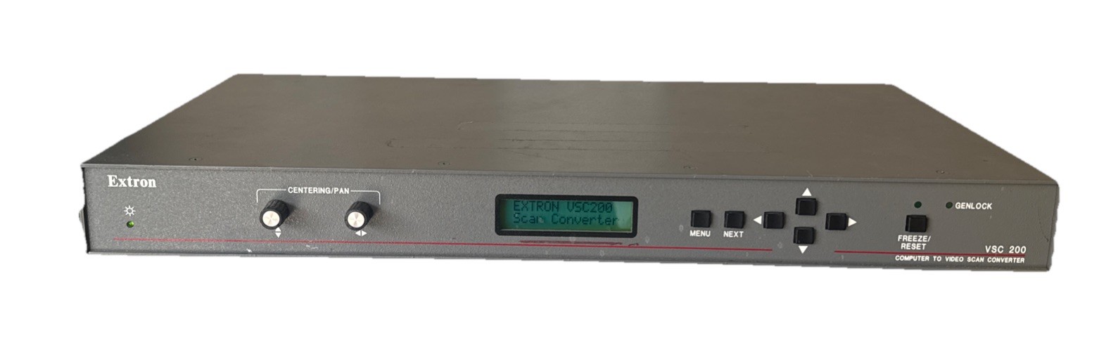 Extron VSC 200 Computer to Video Scan Converter w/ Power Cord Tested