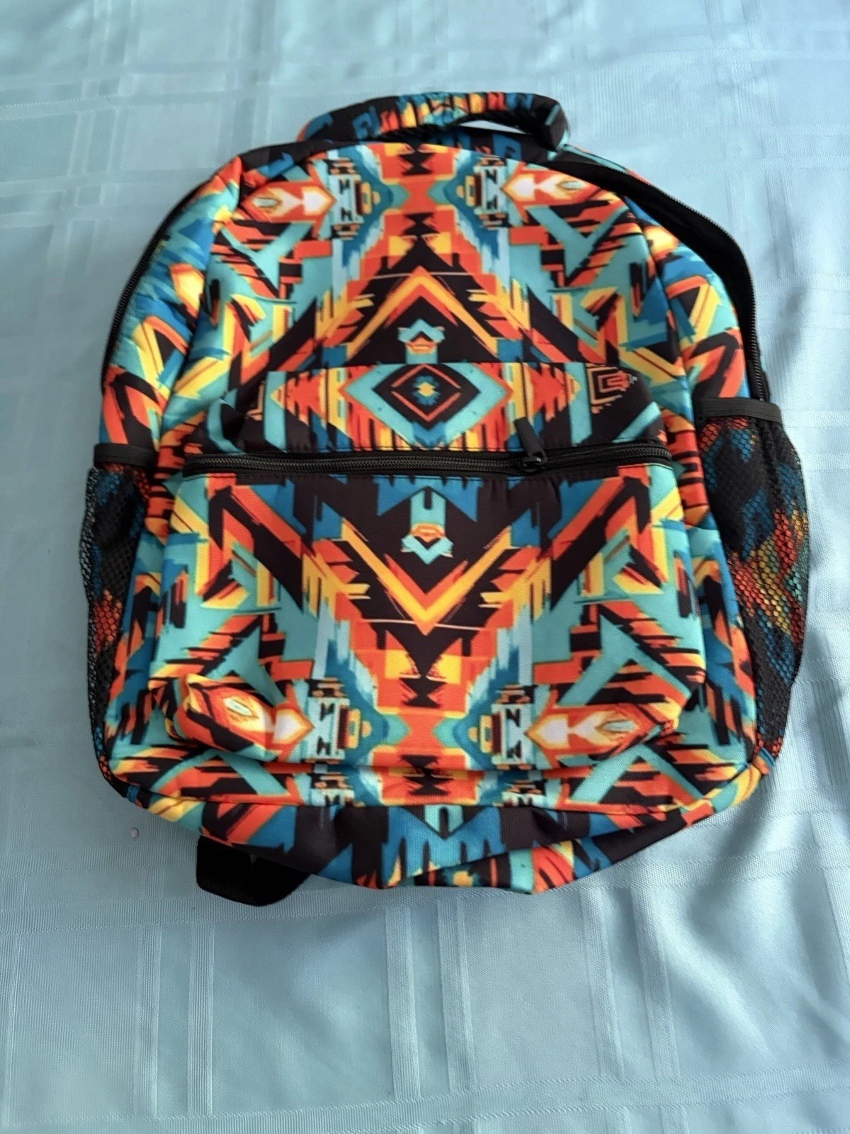 Southwestern Navajo Pattern Backpack School Backpack Native Travel Hiking