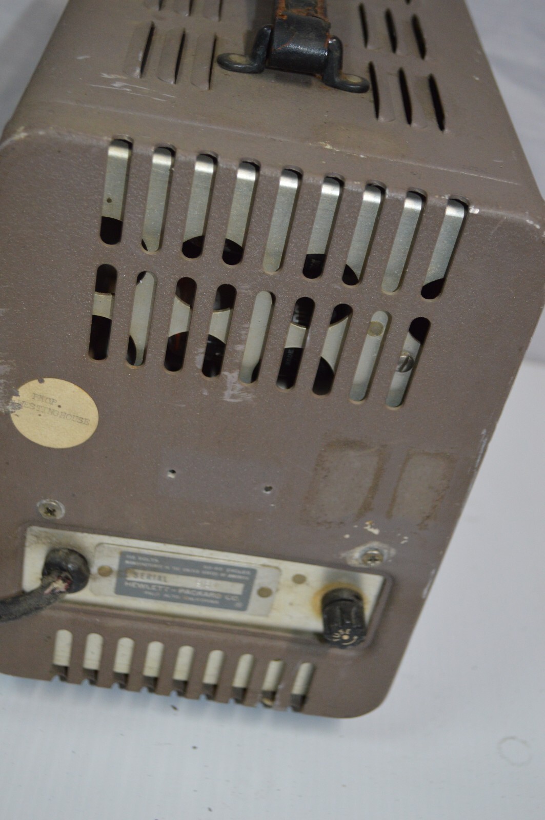 Hewlett Packard model 1051 vacuum tube voltmeter