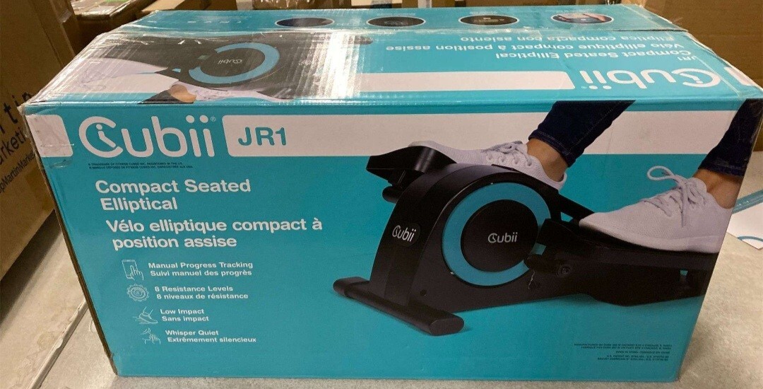 Cubii JR1 Compact Seated Elliptical - F3A2AQURF Blue