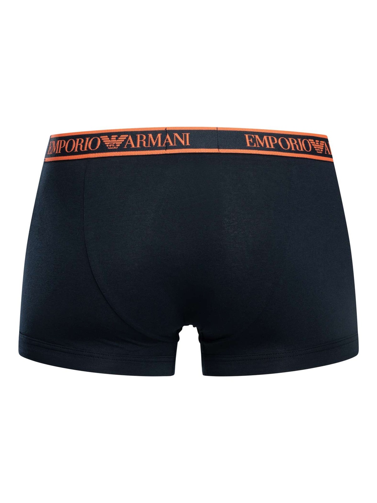 Emporio Armani Men's 3 Pack Trunks, Blue
