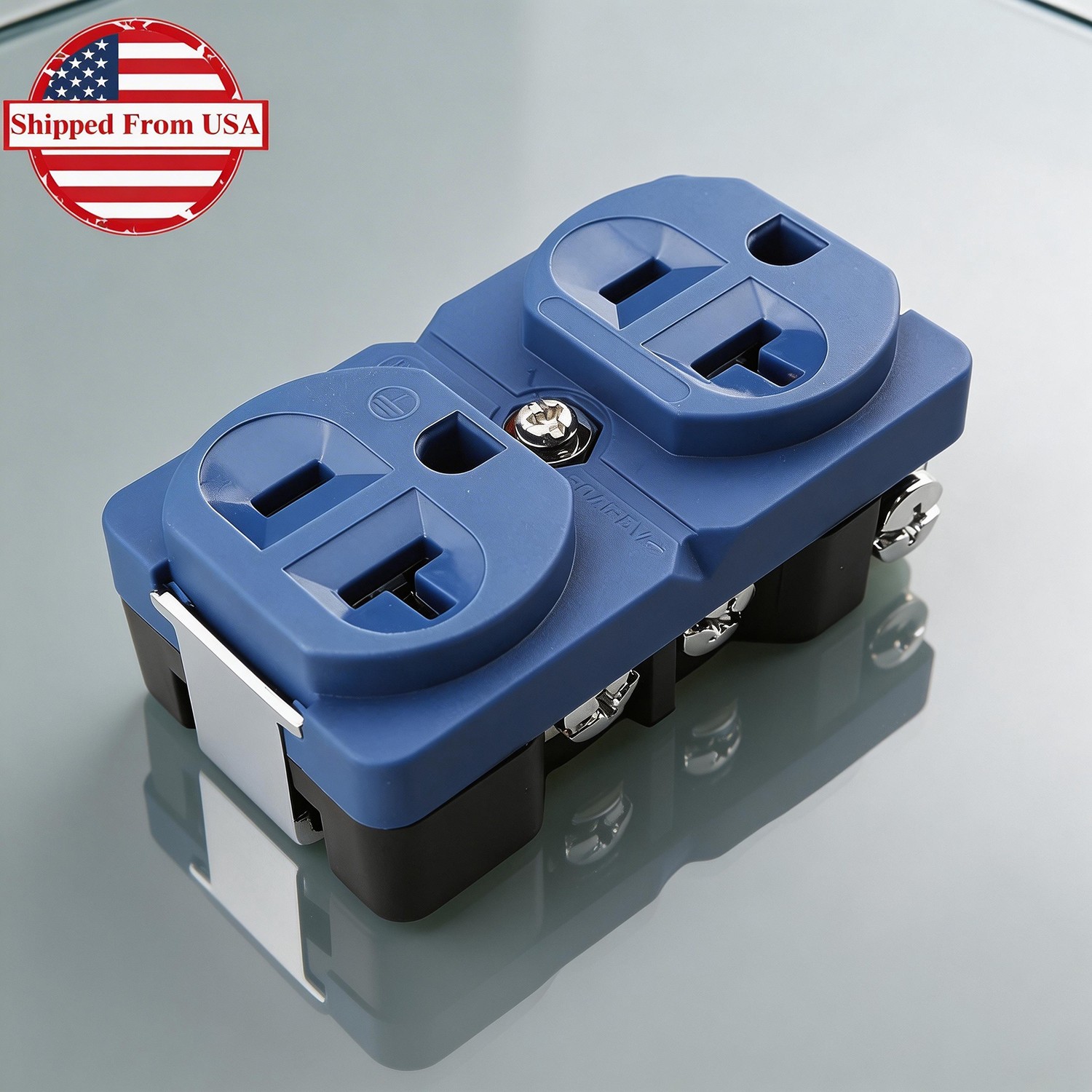 US Duplex Position Receptacles AC Wall Outlet Power Distributor Socket DIY