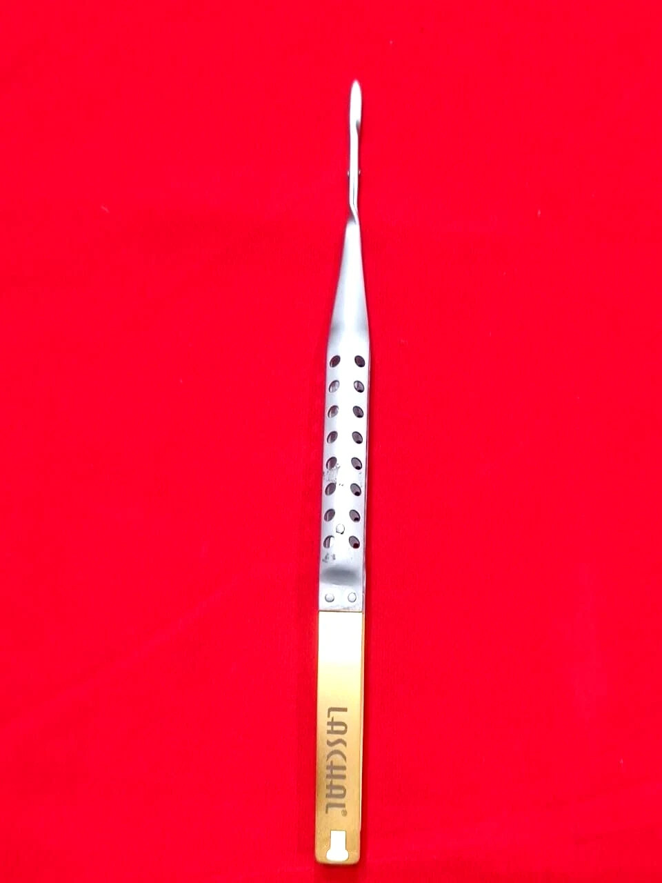 Laschal Castroviejo Needle Holder. diamond, 18CM, Straight. Used Veterinary