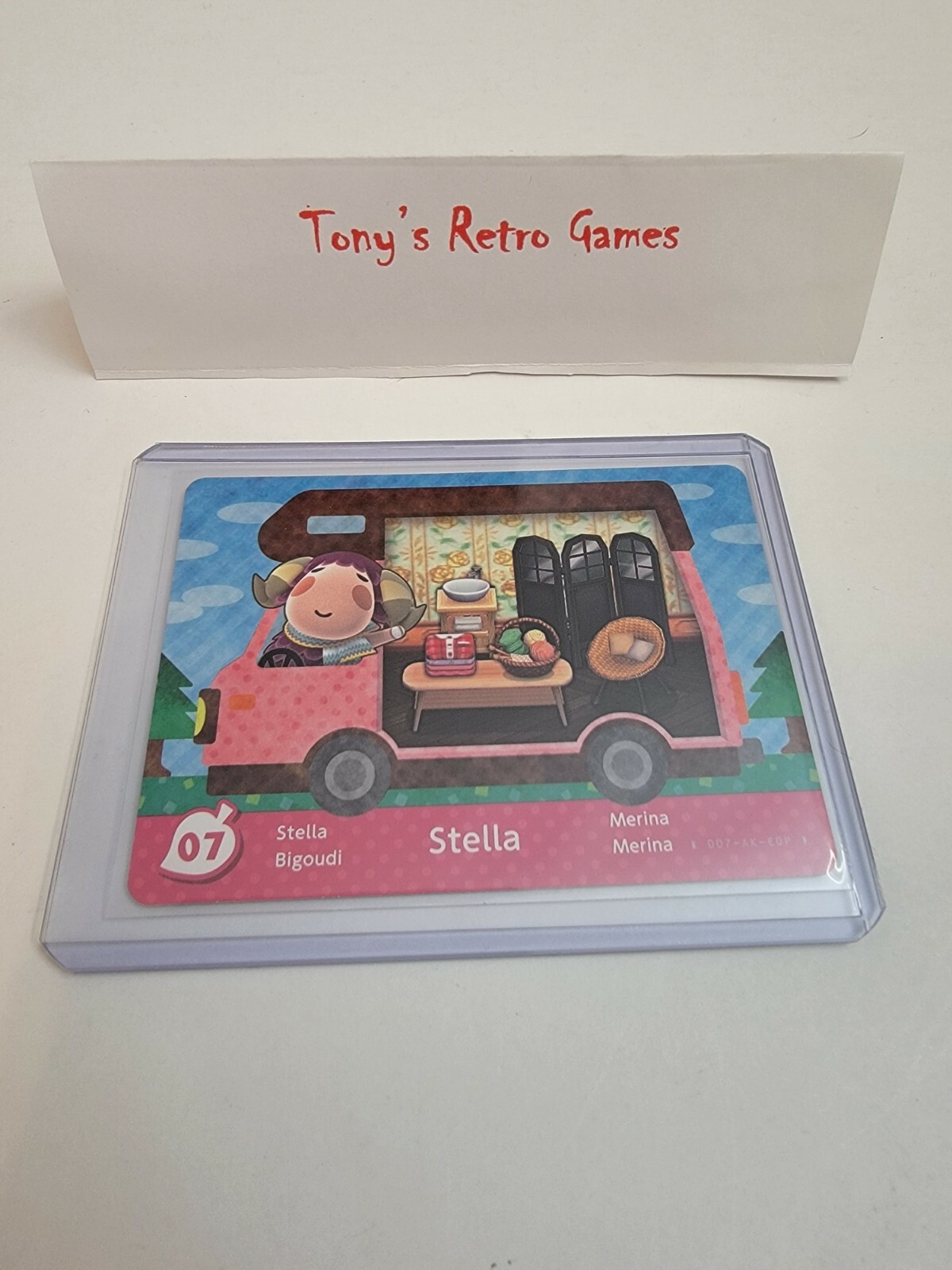!SUPER SALE *EUROPEAN* 07 STELLA WELCOME HOME NINTENDO ANIMAL CROSSING RV AMIIBO