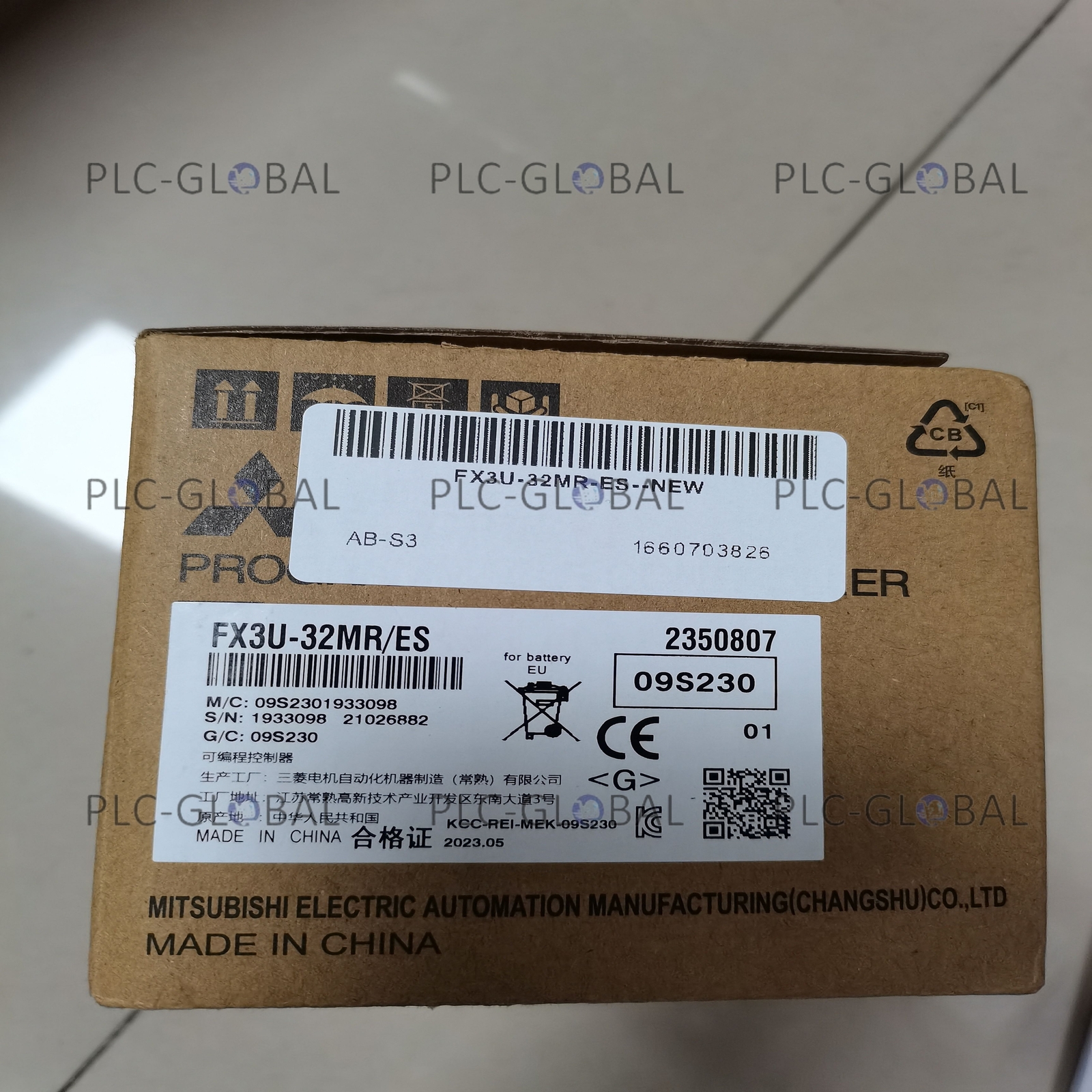 1PC New Mitsubishi FX3U-32MR-ES Warranty Included Fast Shipping