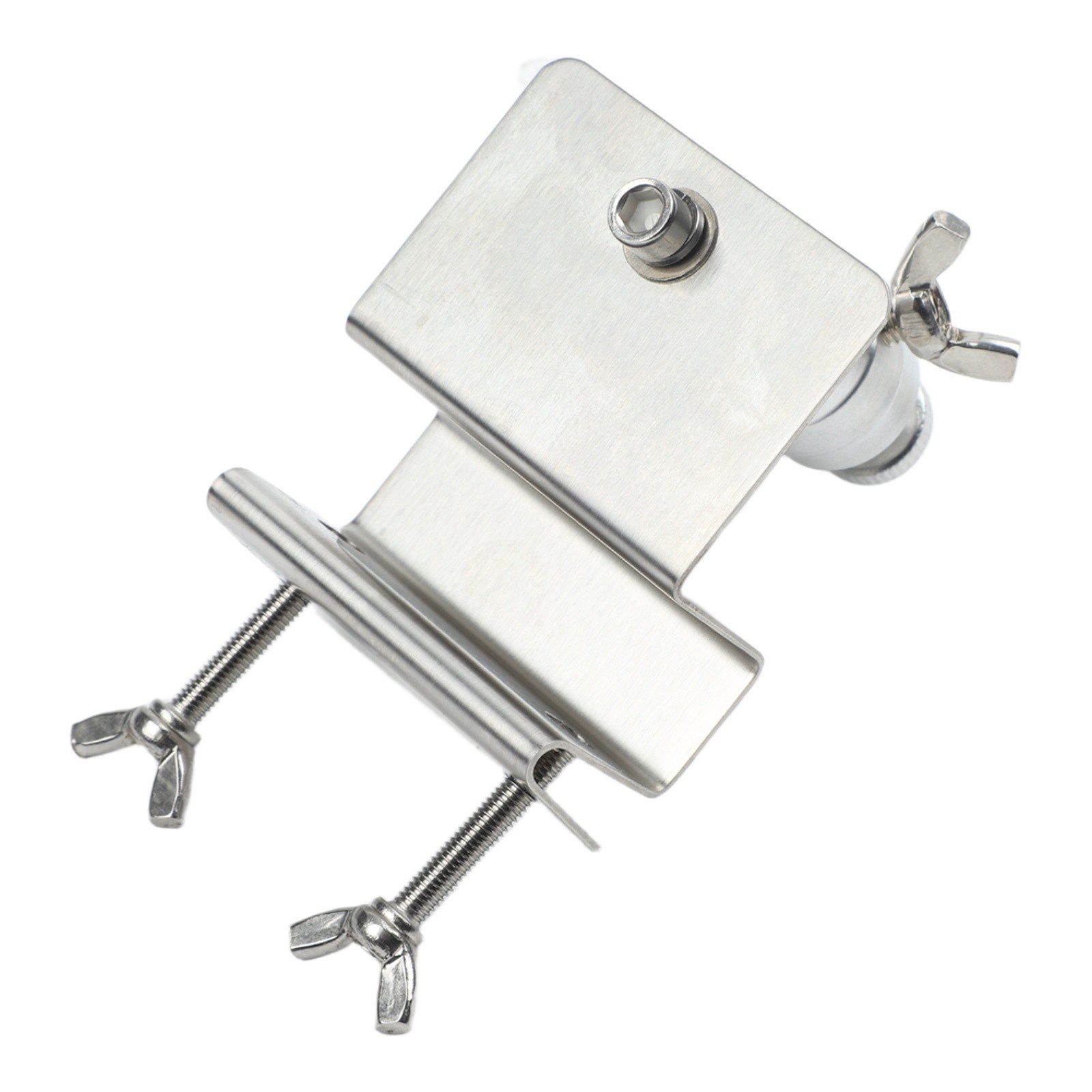Adjustable Stainless Steel Bracket for Secure Mounting Solar Panels and Cameras