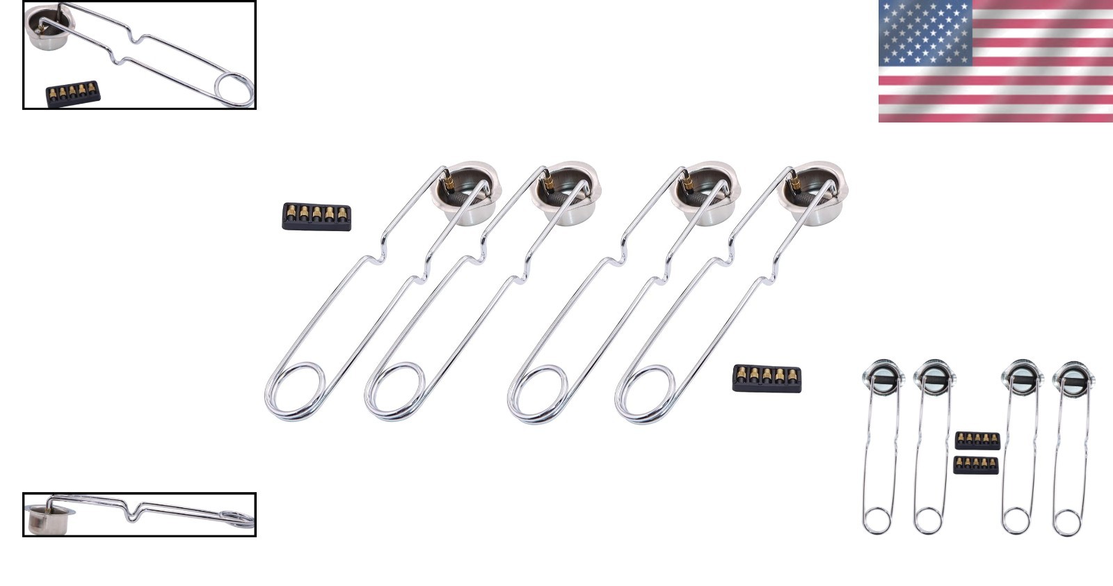 4 pcs Flint Spark Torch Igniter Single Flint Spark Lighter for Propane Torch ...