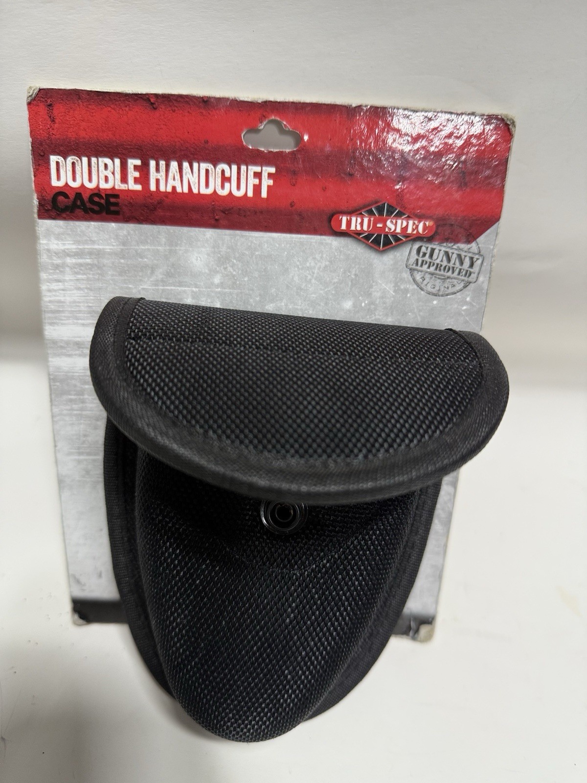 Tru-Spec Double Handcuff Case Black Police Issue 6”