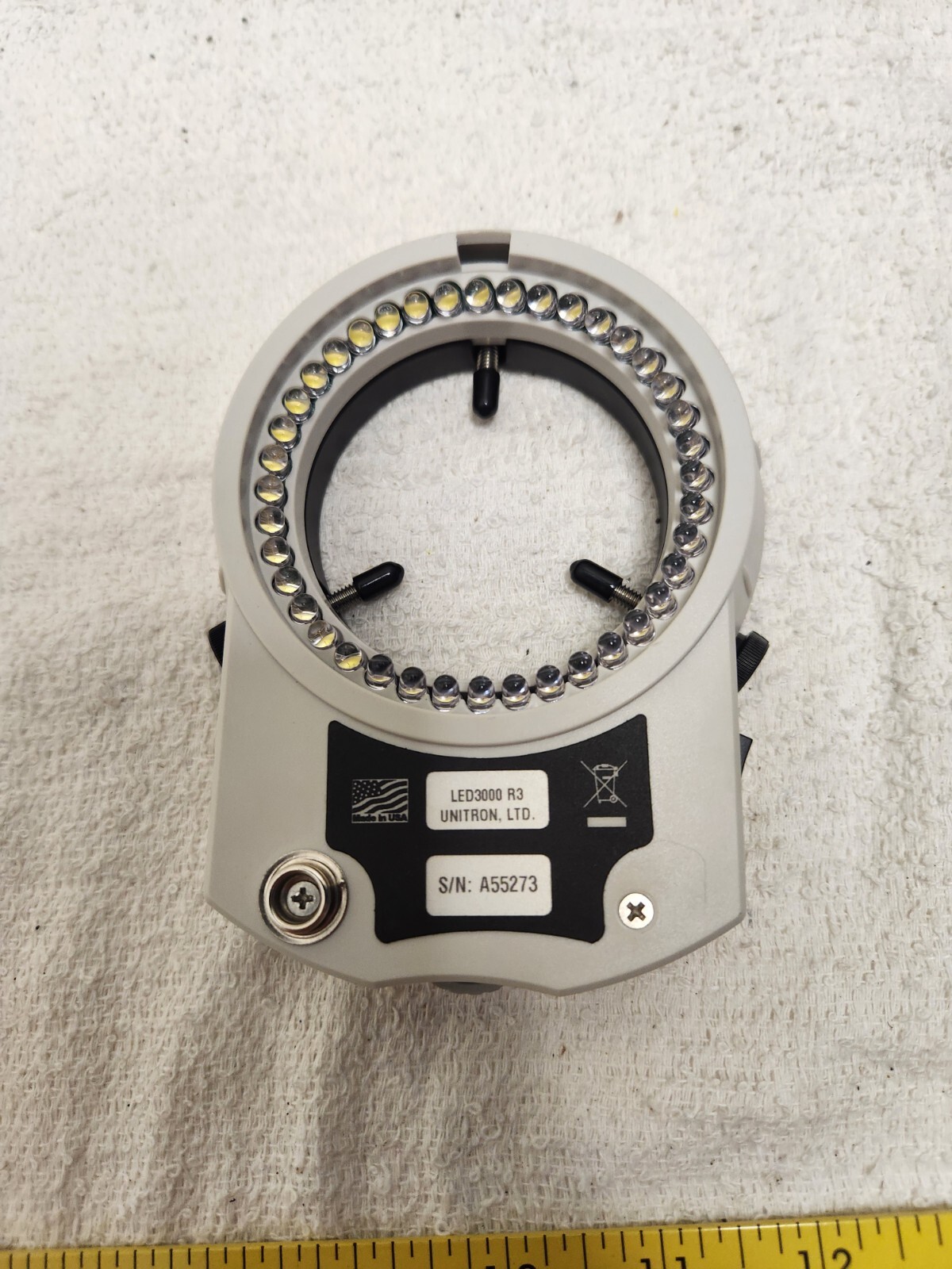 UNITRON LED3000 LED-3000 Ring Light **Like New Condition**