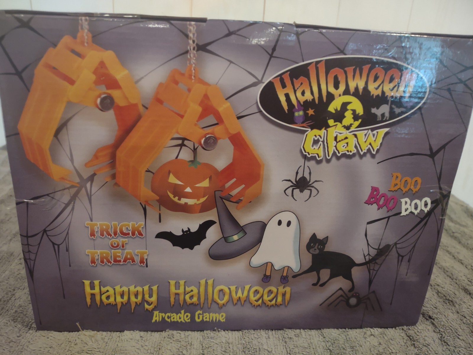 Halloween Claw Candy Carnival Style Prizes Mini Arcade Game Arcade Sound 🎃🧟👻