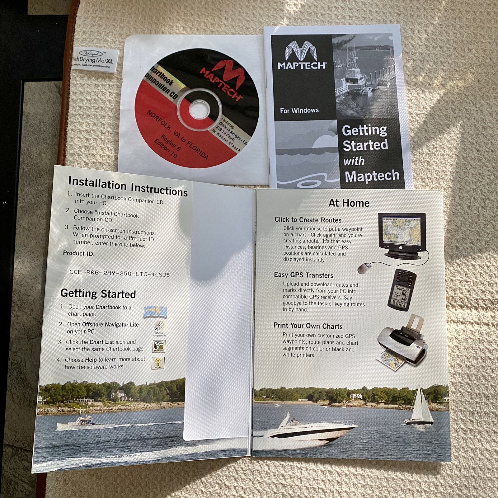 MapTech Digital ChartKit 2005 Region 4 Chesapeake & Delaware Bays BSB4 Format