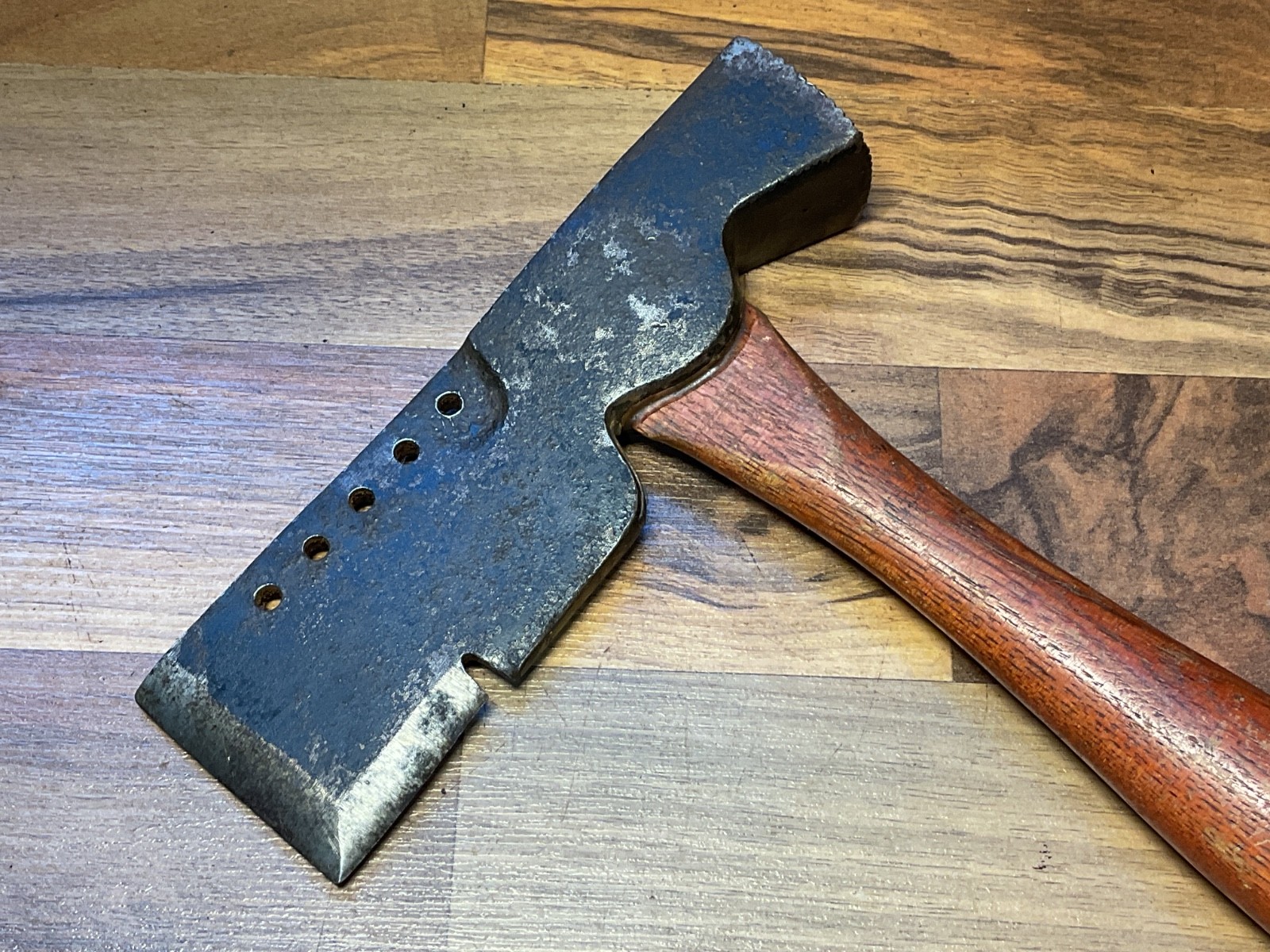 Vintage PLUMB? PERMABOND Lathing Drywall Hammer Hatchet USA ORIG. HANDLE