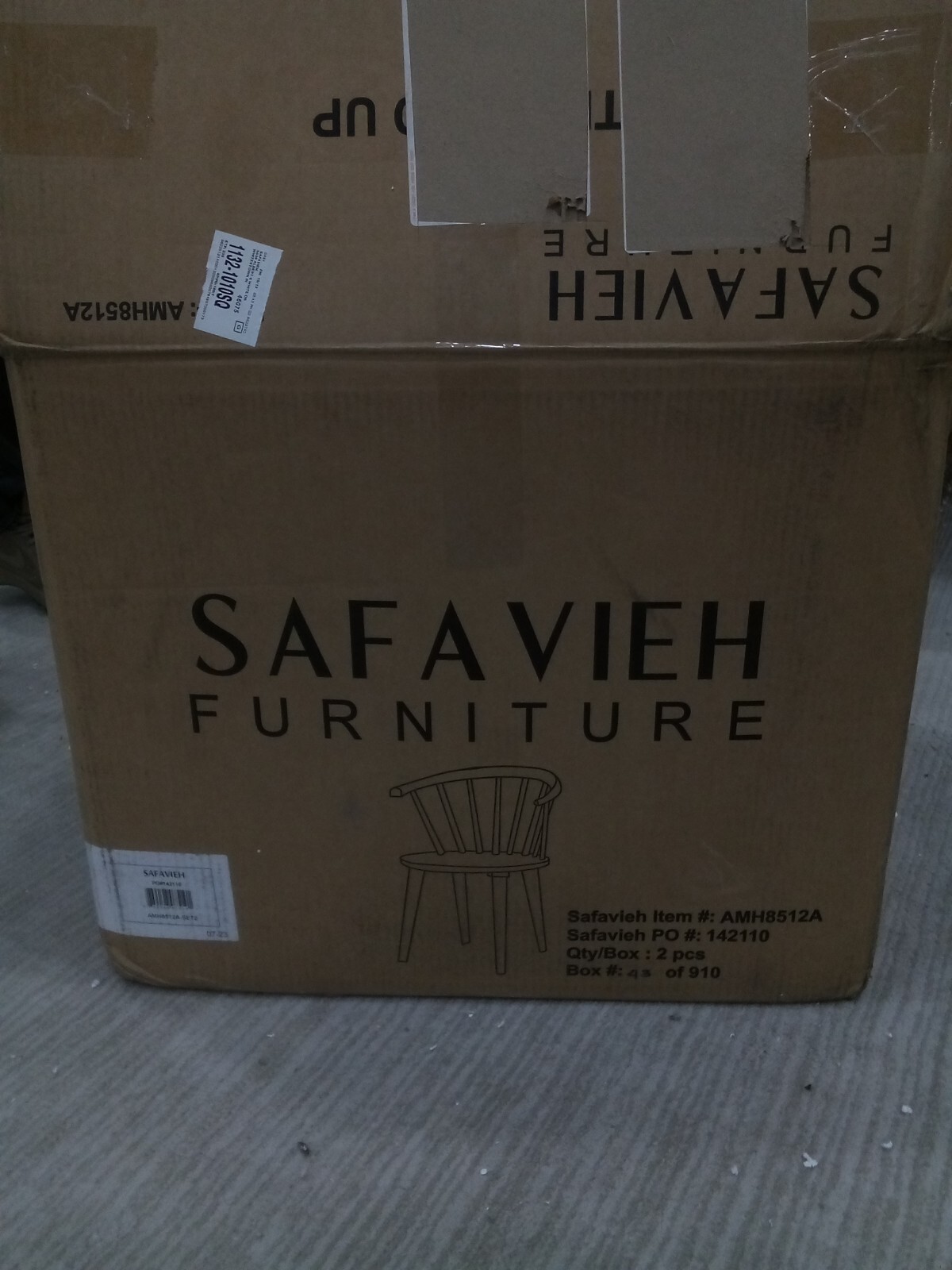 Safavieh BLANCHARD SIDE CHAIR, Reduced Price 2172724201 AMH8512A