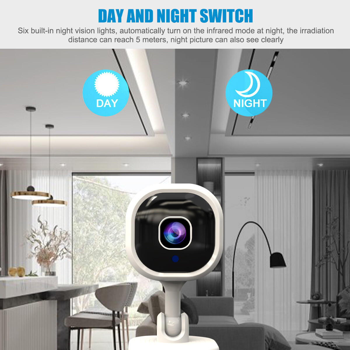 HD1080P Security Camera System Outdoor Indoor Home Wireless Wifi Night Camera --
