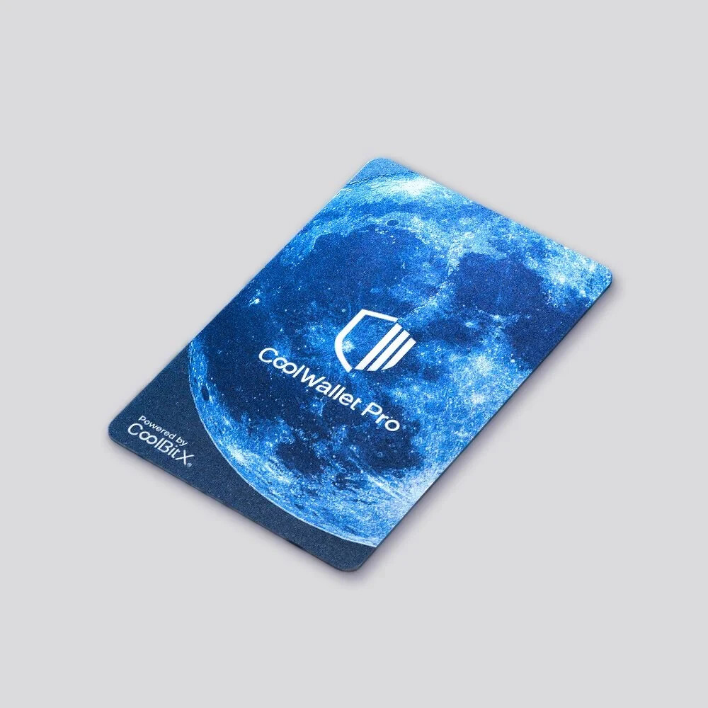 CoolWallet  Pro - Credit Card Sized EAL6+ Crypto Wallet