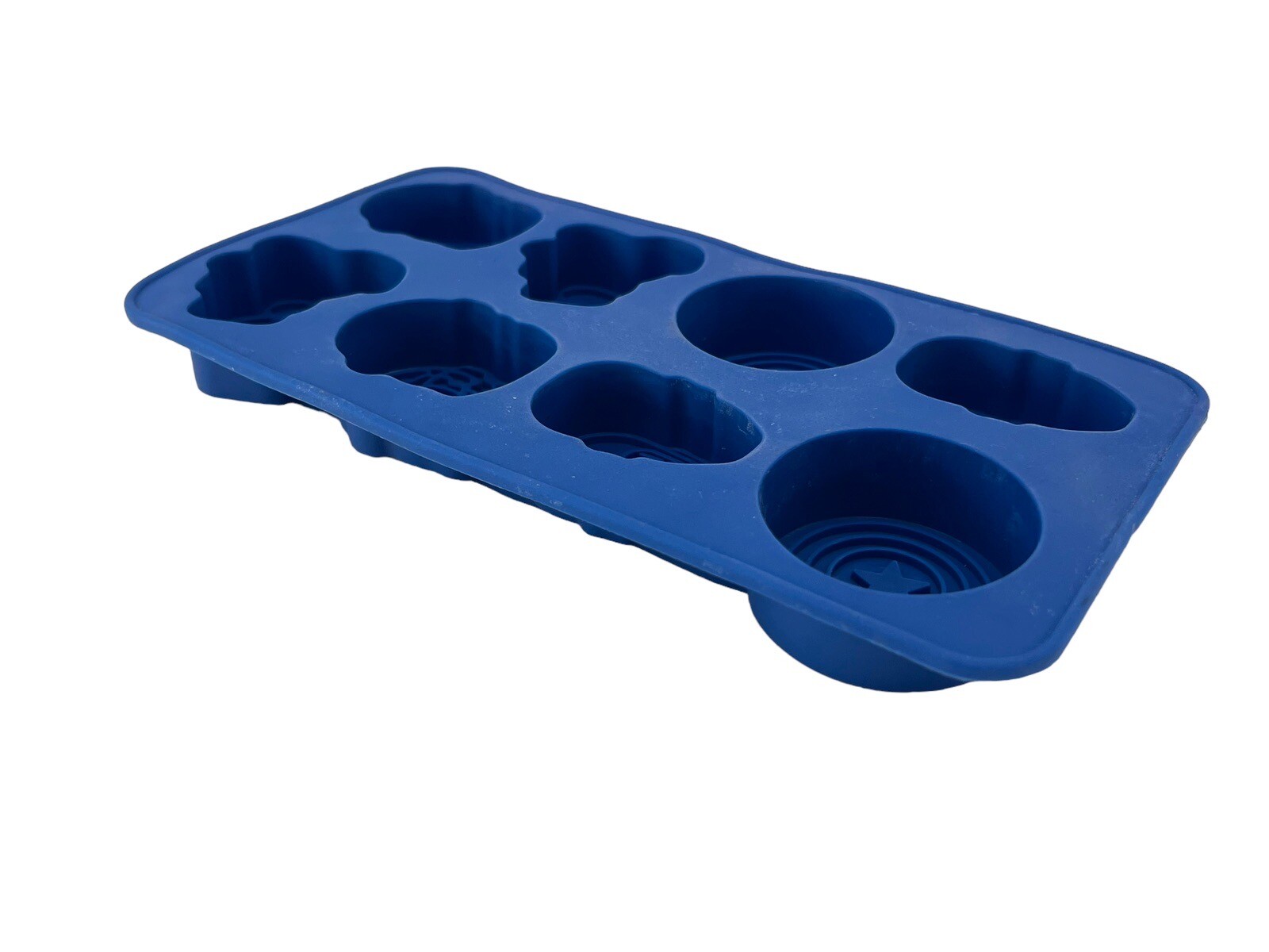 Marvel Comics Heroes Silicone Ice Cube Tray Mold Iron Man Captain America Thing