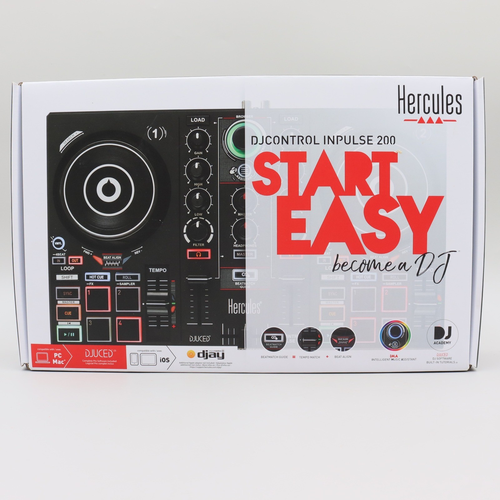 Hercules DJControl Inpulse 200 2-Deck USB DJ Controller