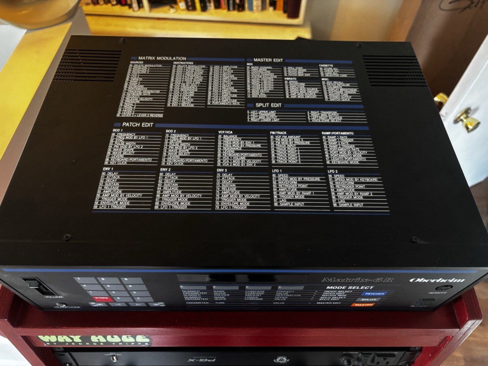 Oberheim Matrix-6R Rackmount Analog Synth Module w/ Memory Protect, MIDI.