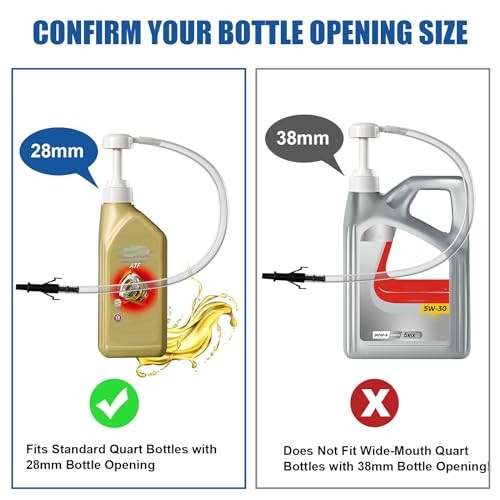 Fluid Pump for Standard Quart Bottles， 8cc Per Pump Stroke, 8CC-1Pack