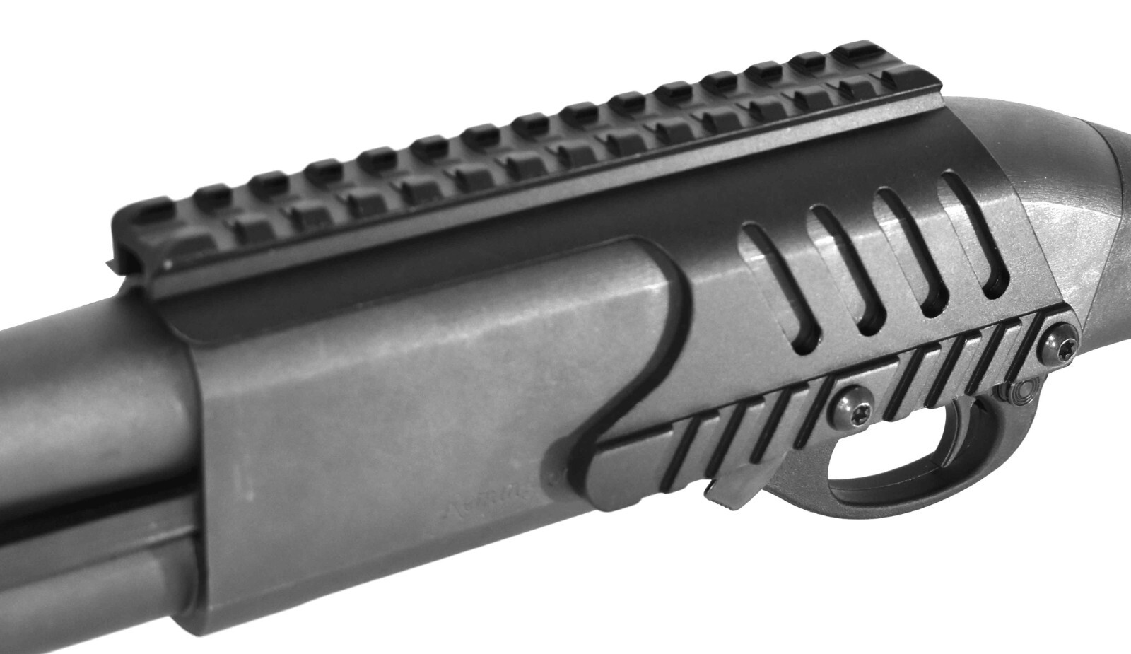 Tactical Picatinny Rail for Remington 870 Tac-14 12 Gauge | Aluminum Black Hunti