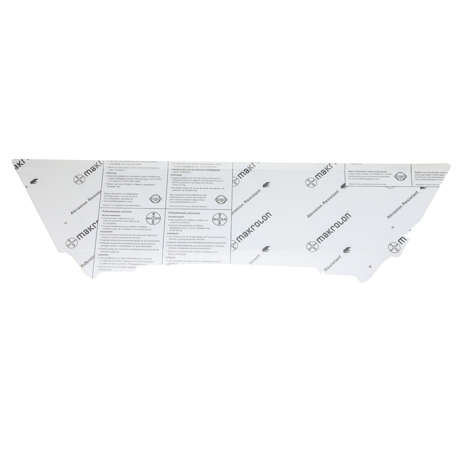 GENUINE ARCTIC CAT HALF WINDSHIELD OEM NEW 2436-424