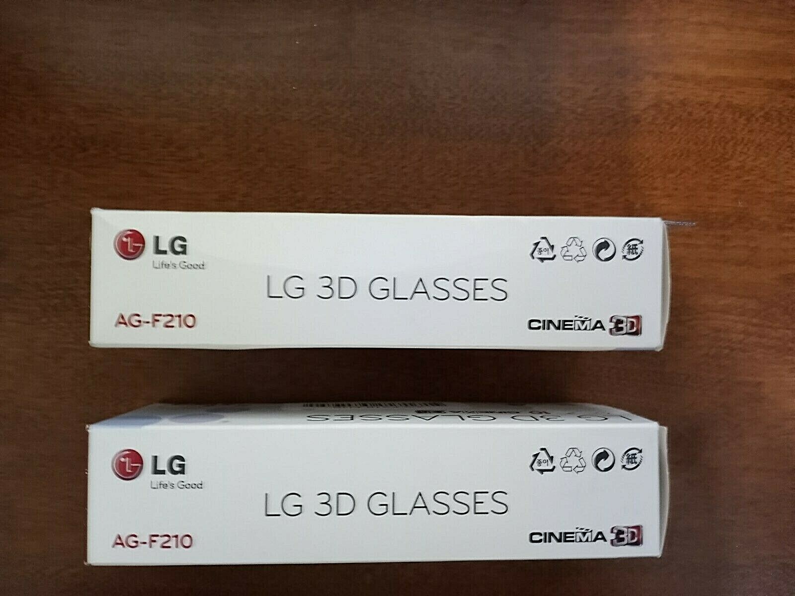 LG 3D glasses AG-F210 4 Pair
