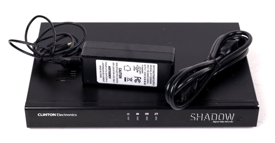 Clinton Electronics Shadow CE-R4S 4 Channel DVR W 1TB HDD p142