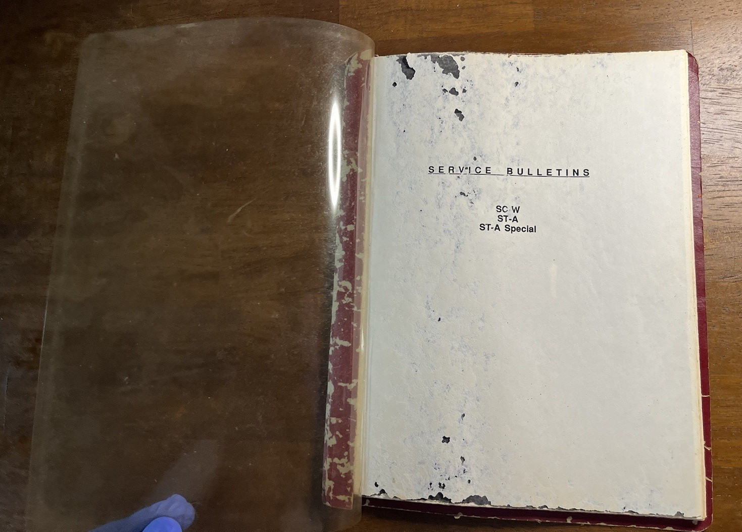 Ryan SC-W, ST-S, ST-A Special Service Bulletins Manual Older Copy