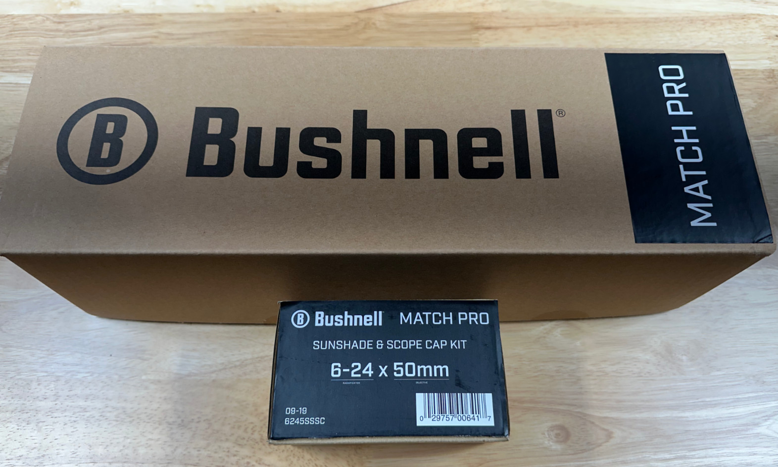 Bushnell Illuminated Match Pro 6-24x50 Riflescope with Sunshade & Cap Kit NEW