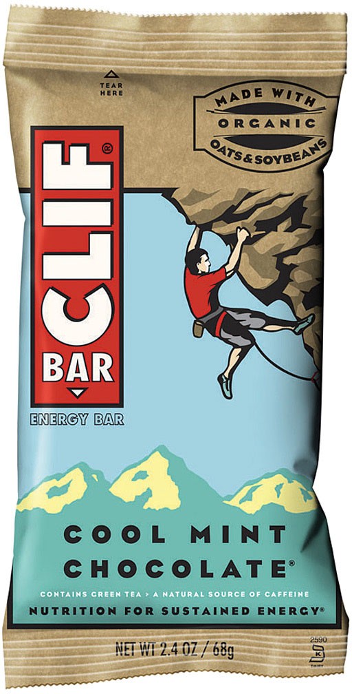 Clif Bar Clif Bars Clif Bar Cool Mint Chocolate Energy Food Pack of 12