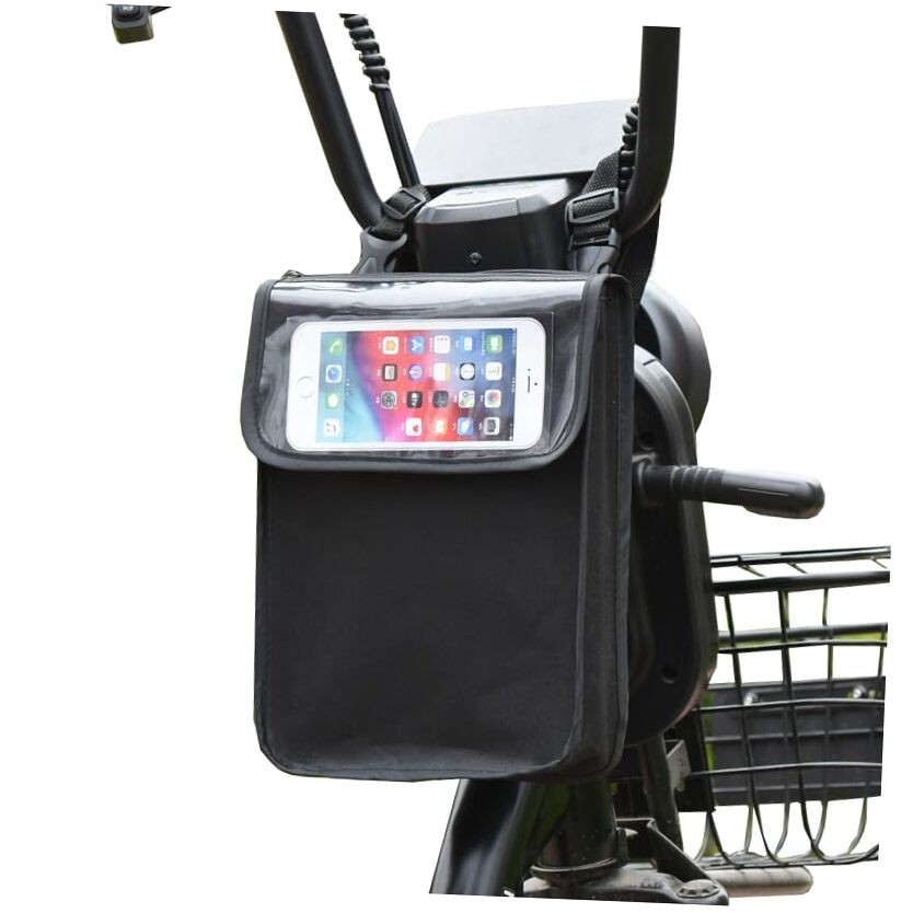 Electric Scooter Bag Storage Pouch Handlebar Attachement Large Capacity with