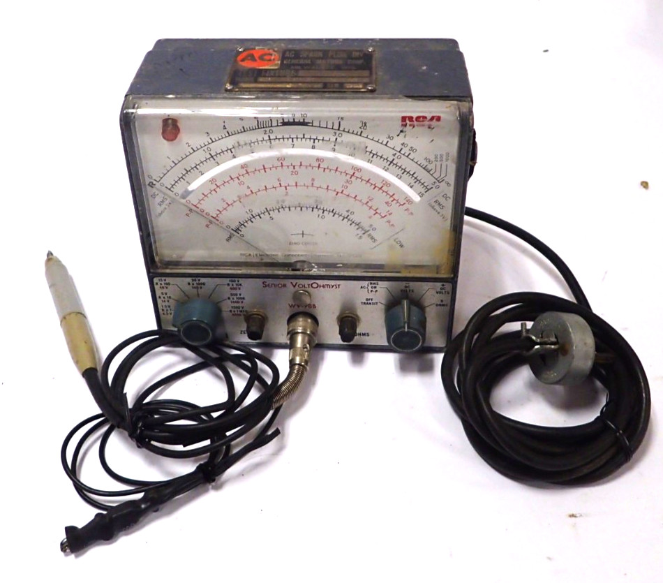 RCA SENIOR VOLT OHMYST MODEL WV-98B VINTAGE
