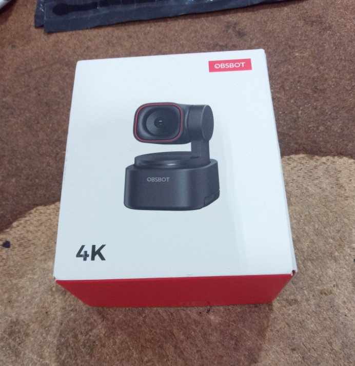 Open Box OBSBOT Tiny 3 Lite AI-Powered Spatial Audio 4K Webcam for Laptop