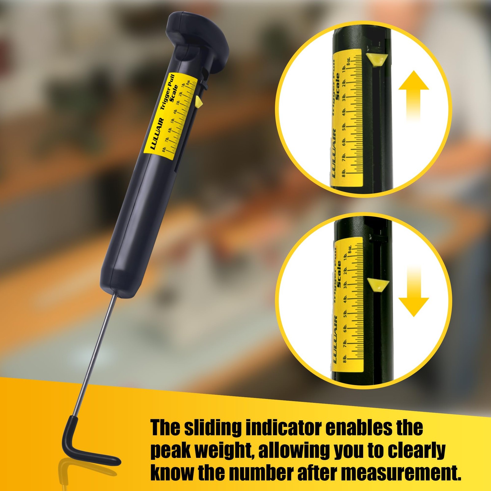 Manual Trigger Pull Scales, Mechanical Trigger Pull Gauge with Values ranging...