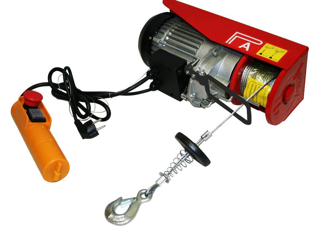 ELECTRIC WINCH HOIST WIRE ROPE HOIST 150 / 300KG 600W INC REMOTE CONTROL