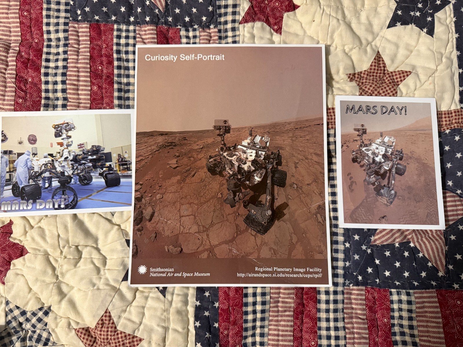 Smithsonian Mars Day - Curiosity Self Portrait