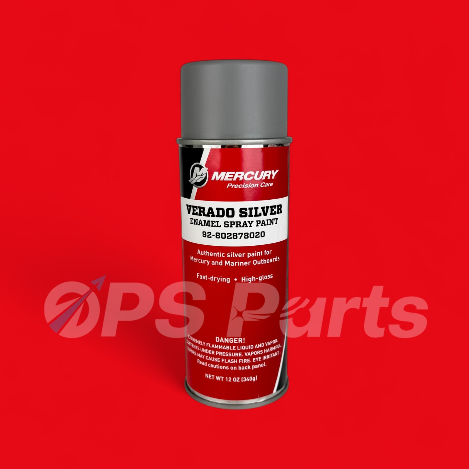 Mercury/Quicksilver Verado Silver Spray Paint Part# 802878020 - New OEM