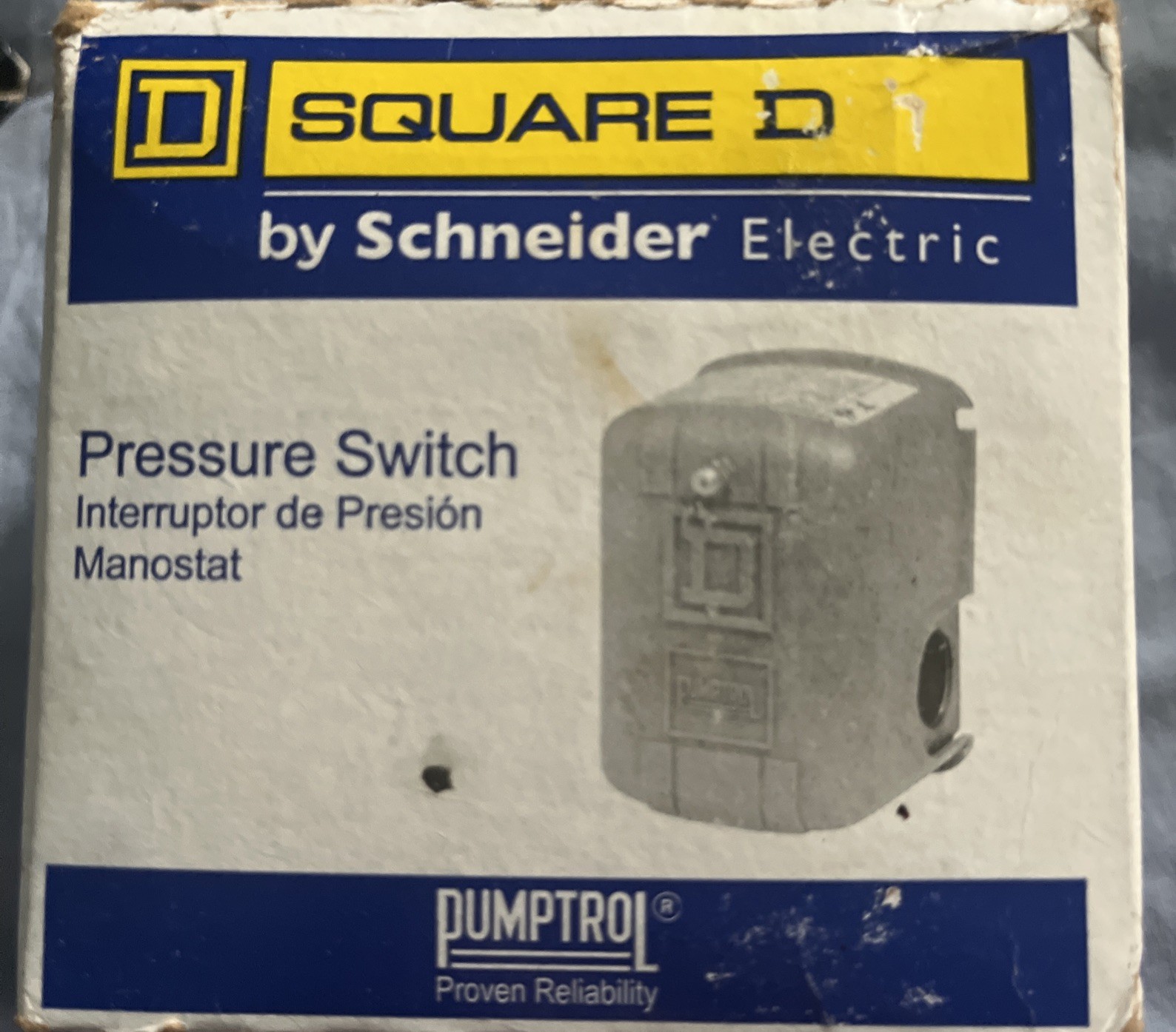 NEW! TANK PRES SWITCH 40-60 PSI 252012 GETINGE OEM#: 61301605491