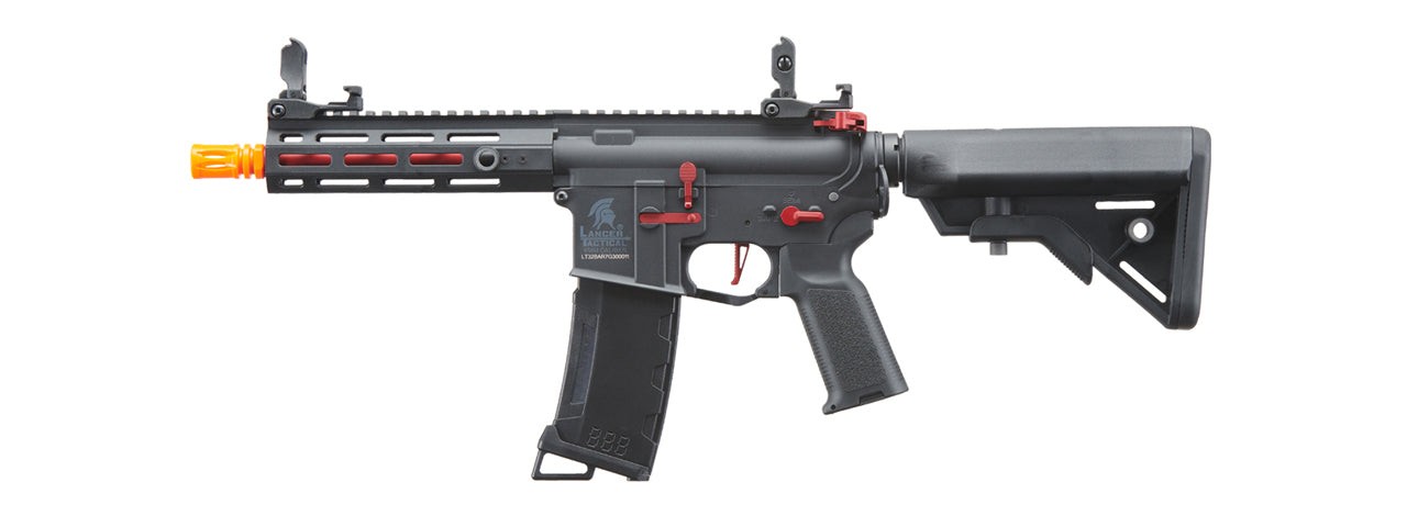 Lancer Tactical Gen 3 Hellion 7"" M-LOK Airsoft AEG Rifle w/ Crane Stock (Color: