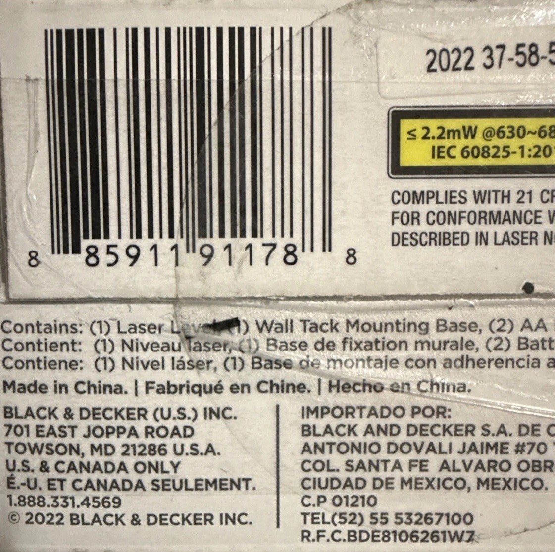 BLACK+DECKER Reviva Laser Level - REVBDLL100