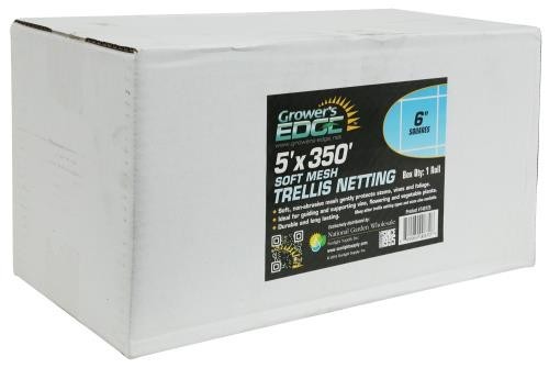 Grower's Edge Soft Mesh Trellis 5' x 350', 6" Squares