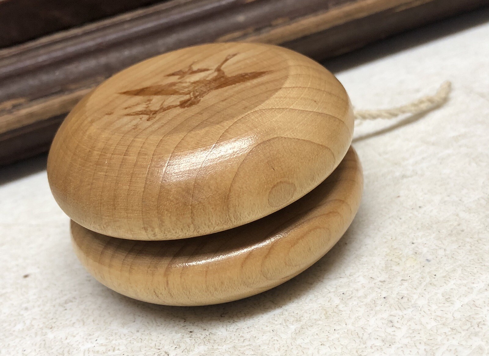 Vintage Wooden Geese Yo Yo