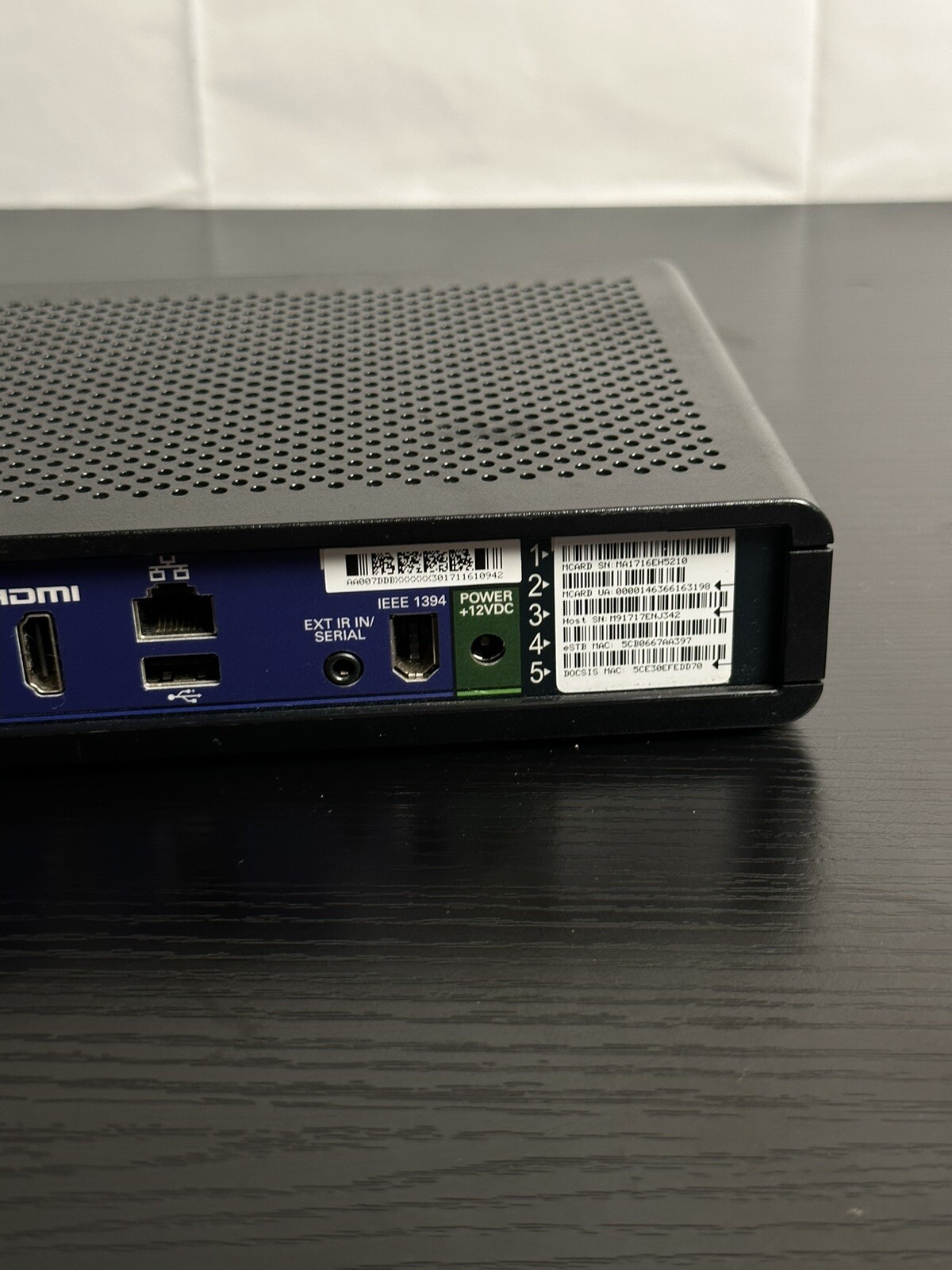 ARRIS DCX3200 All-Digital Set-Top