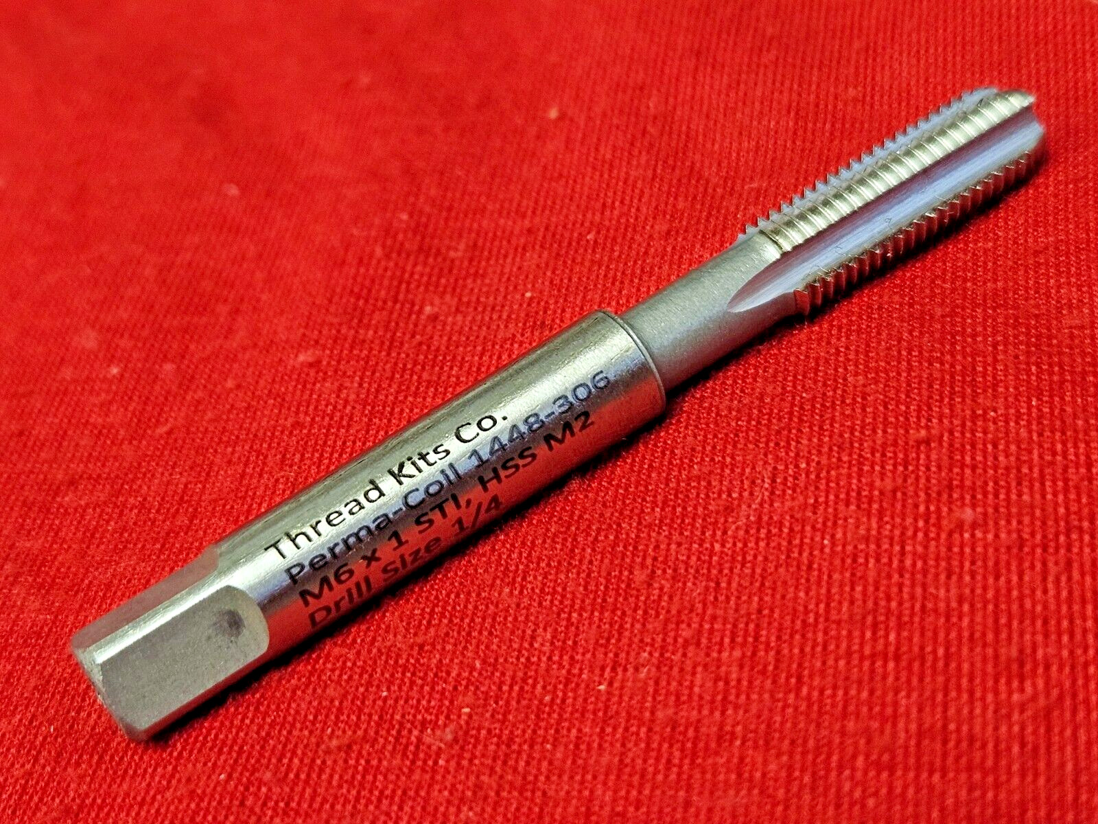 M6 X 1.0 STI Screw Thread Repair Insert Tap Perma-Coil 1448-306 Fits Heli