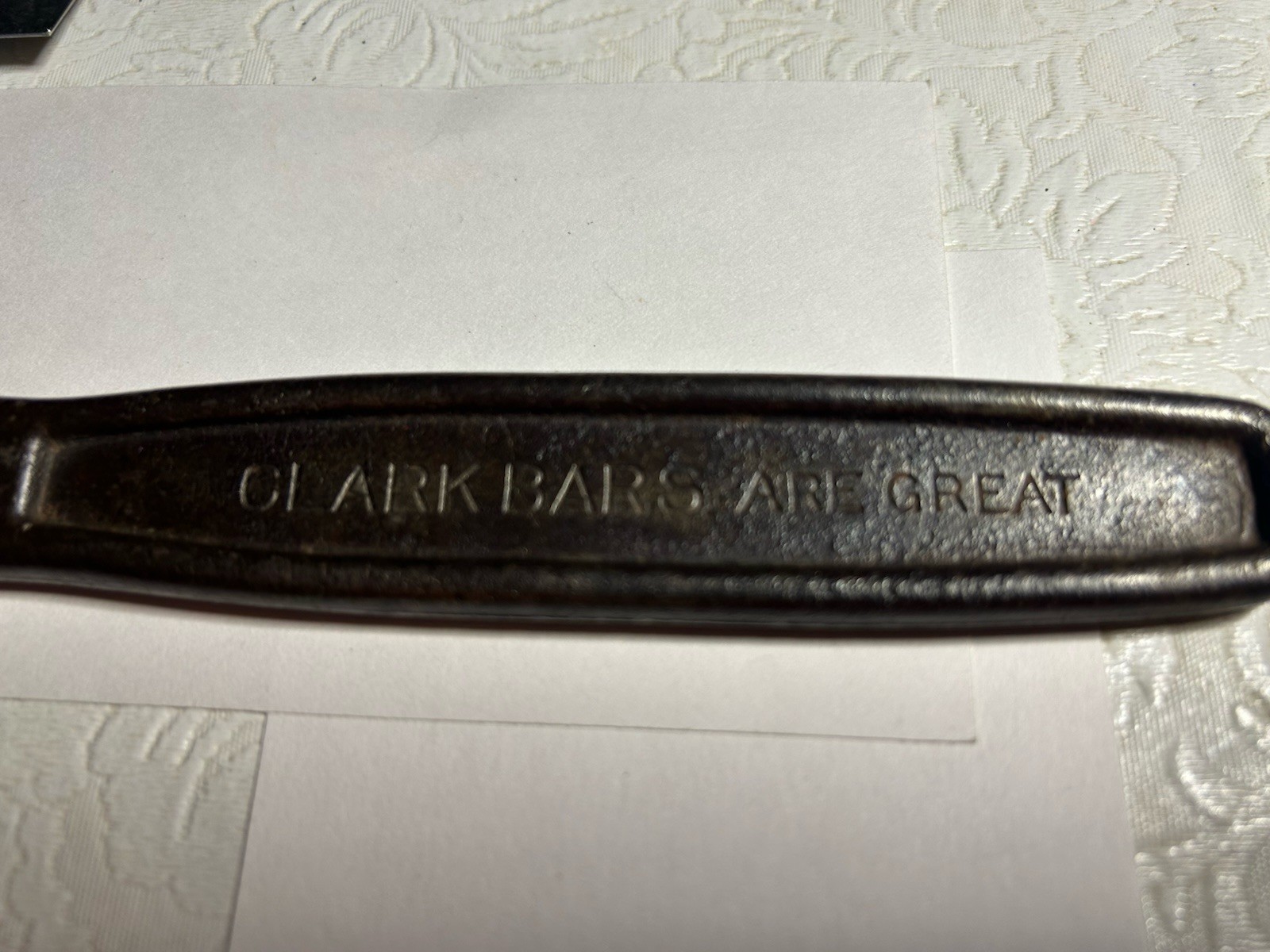 CLARK BARS ARE GREAT Advertising Craters Hammer Tool Nail Puller